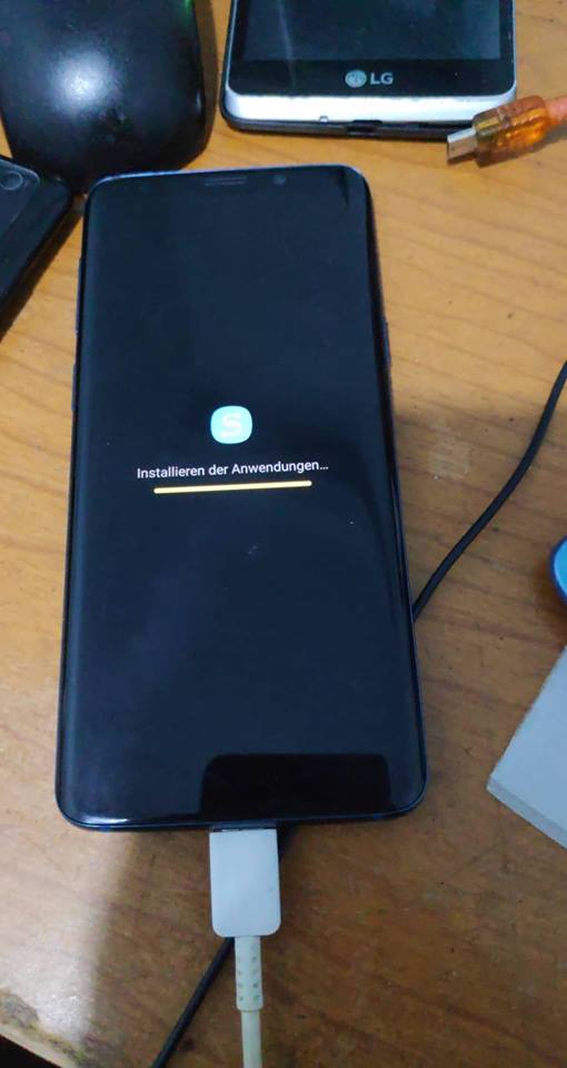 efs samsung N950F u7 repair hang in logo remove payjoy fix mount efs 1