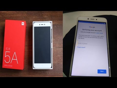 Remove Frp Redmi 5a Bypass Account Google Xiaomi Mi 5a - Frp Done