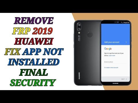 remove frp all huawei 2019 all version all security fix no install apk 1