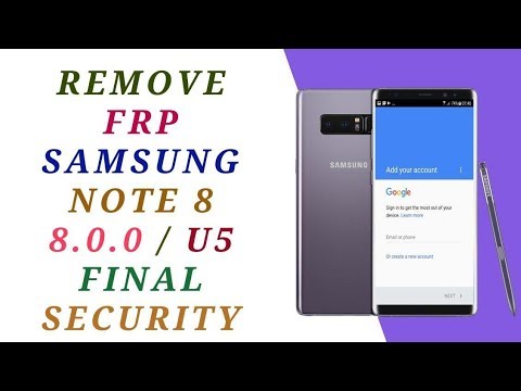remove frp samsung note 8 google account n950f u5 2