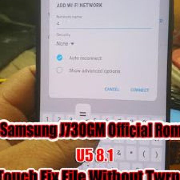 download room repair touch screen j730gm u5 in remove frp 1