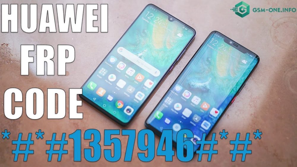 remove FRP All HUAWEI WITH CODE | *#*#1357946#*#* version 9.0 1