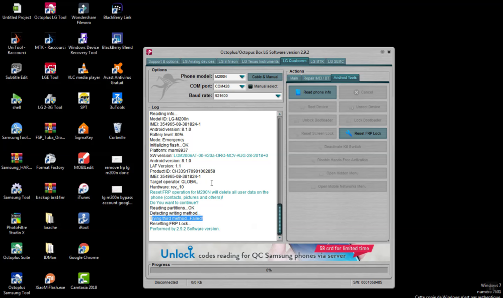 lg k8 frp bypass tool