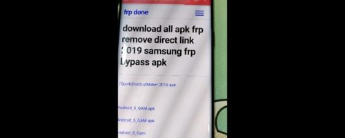 Remove Frp samsung s9 plus done without pc version 9 5