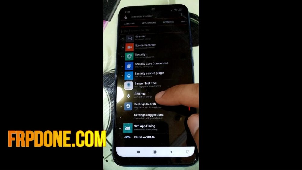 Remove Frp Redmi note 7 miui 10 android 9 without pc done 1