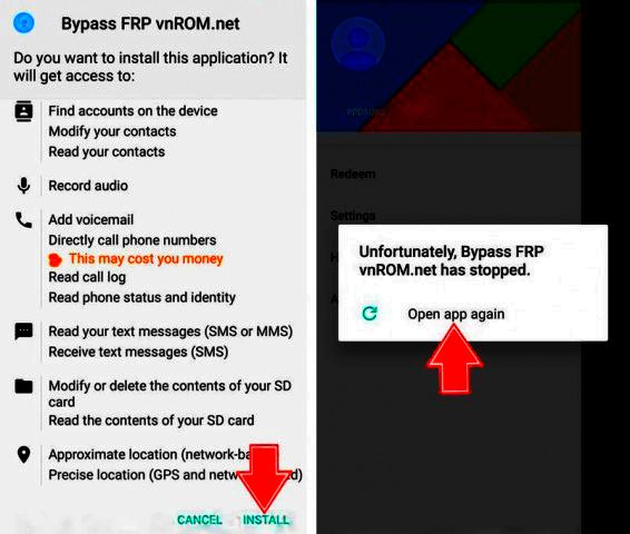 vnrom bypass apk