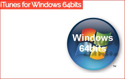 iTunes Windows 64bits